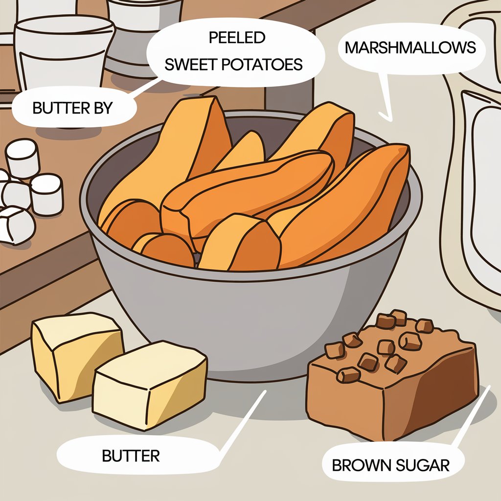 candied yams recipe : Ingredients